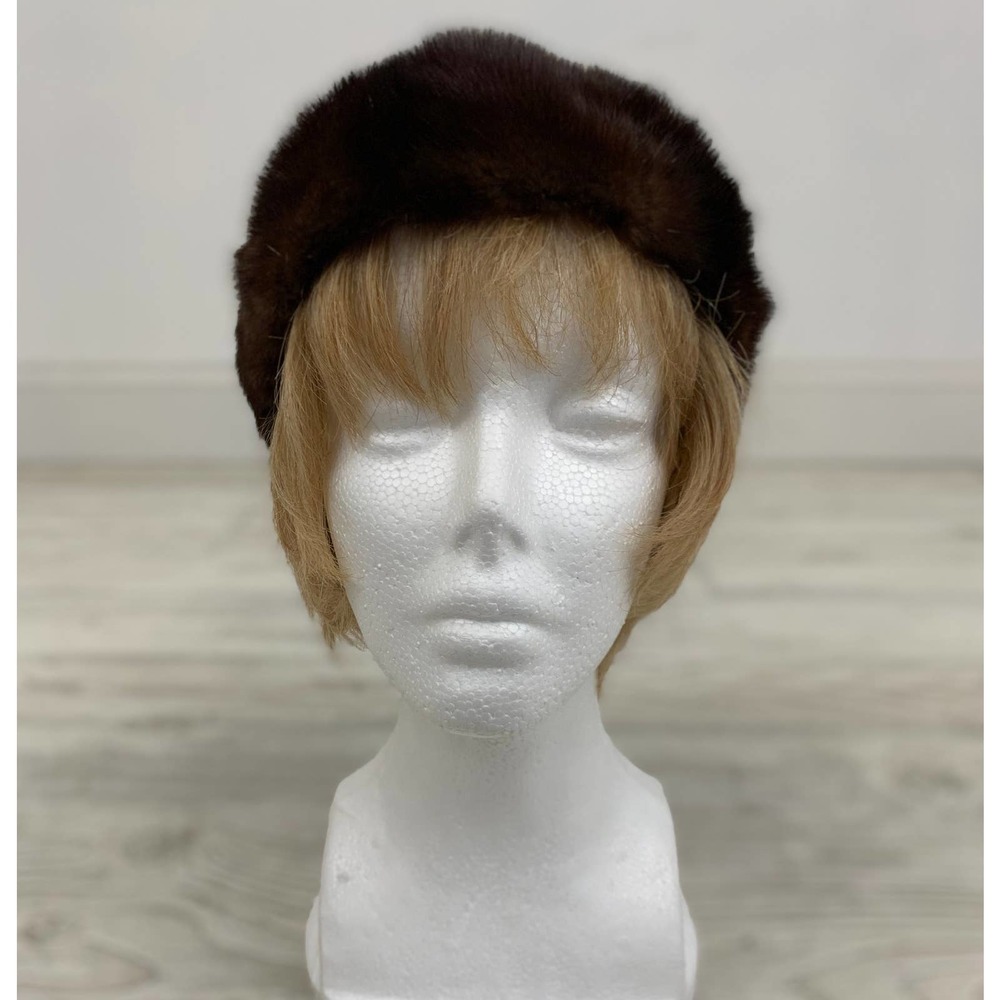 Vintage 1950s Era Mink Hat (HG)
